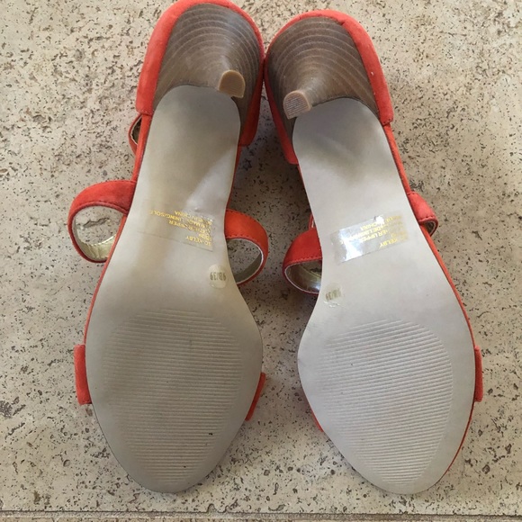 Sole Society NWOT orange sandal - Picture 5 of 5